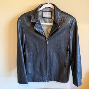 Juliet Michelle leather jacket Medium Black